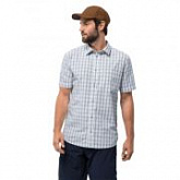 Рубашка мужская Jack Wolfskin Hot Springs Shirt M white rush checks