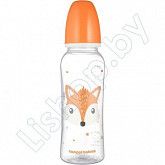 Бутылочка для кормления Canpol babies Cute Animals с узким горлышком 250 мл., 12+ мес. (11/841_ora)
