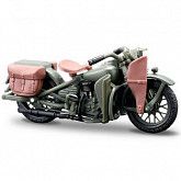Масштабная модель мотоцикла Maisto 1:24 Harley-Davidson 1942 WLA Flathead (35094)