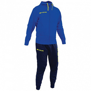 Спортивный костюм Givova Tuta Poker LF28 royal/blue