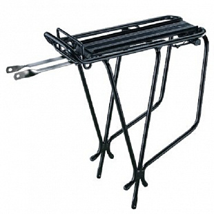 Багажник Topeak Super Tourist Tubular Rack, Aluminum Tubular, W/Spring, black TA2030-B