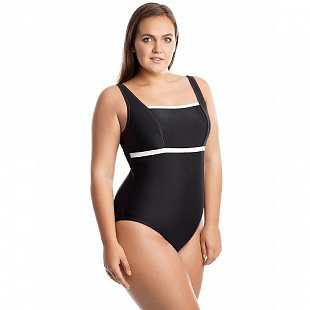 Купальник спортивный женский Mad Wave Actuale black/white