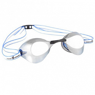 Очки для плавания Mad Wave Turbo Racer II Mirror blue