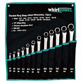 Набор ключей накидных Whirlpower 6-32 мм 12 пр 1243-1-D12