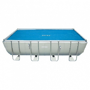 Тент-чехол с обогревающем эффектом для бассейнов Intex Solar Cover 29027 732х366 см