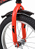 Велосипед Novatrack Strike 16" (2020) 163STRIKE.BKR20 black/red