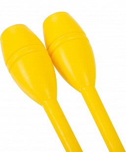 Булавы для художественной гимнастики Amely AC-01 35 см yellow