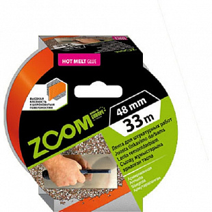 Лента двухсторонняя клейкая Zoom Mega Strong 19 мм х 1,5 м 02-5-3-203