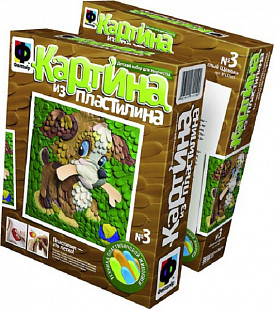 Творческий набор Fantazer 67763 Картина из пластилина «Веселый щенок» 447003