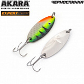 Блесна колеблющаяся Akara Expert Черноспинка 65 мм 18/SIL BL-CH65-15-18/SIL
