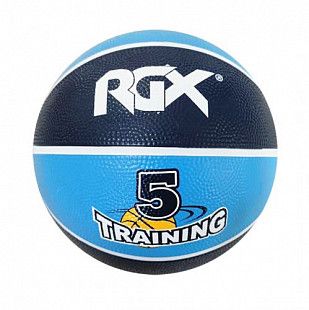 Мяч баскетбольный RGX RGX-BB-08 Sz5 blue/dark blue
