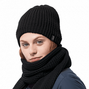 Шапка мужская Jack Wolfskin Milton Cap black