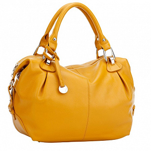 Женская сумка из кожи Pola 999-2 yellow