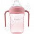 Поильник Canpol babies непроливающийся с силиконовым носиком 220 мл 9м+ (56/605) pink