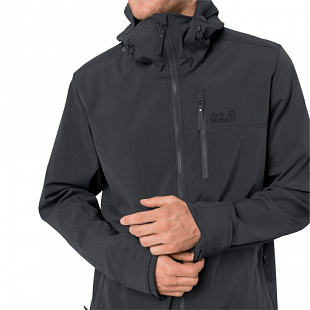 Ветрозащитная куртка мужская Jack Wolfskin Desert Wind Jacket M phantom