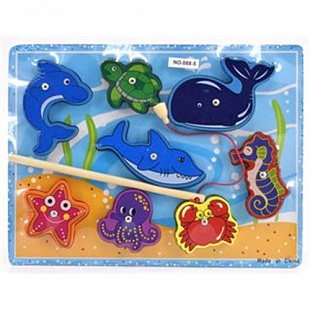 Игрушка развивающая деревянная Рыбалка 088-5