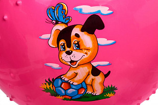 Детский массажный гимнастический мяч Bradex DE 0542 pink