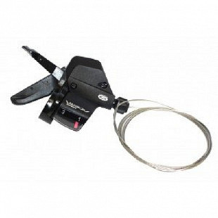 Шифтер Shimano Acera M390, левый 3 скорости, трос 1800 мм, ESLM390LBT