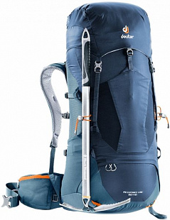 Рюкзак походный Deuter Aircontact Lite 50+10 navy-arctic