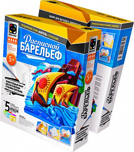 Творческий набор Fantazer 67763 Расписной барельеф «На встречу приключениям» 987002