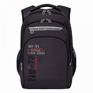 Рюкзак школьный GRIZZLY RB-050-1 /2 grey