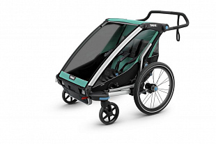Детская мультиспортивная коляска Thule Chariot Lite2 green (10203007)