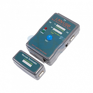 Тестер кабеля Rexant - 251454 универсальный RJ-45+USB 12-1011