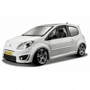 Машинка Bburago 1:24 Renault Twingo (18-22119) white