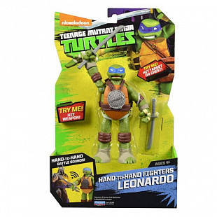 Игрушка Turtles Фигурка функ.15 см со звуковыми эффектами Леонардо 91642