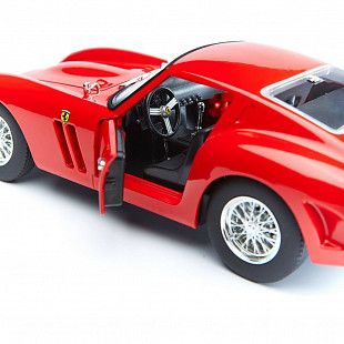 Модель автомобиля Bburago 1:24 Ferrari 250 GTO (18-26018) red