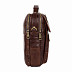 Мужская кожаная сумка Polar 812166-9 brown