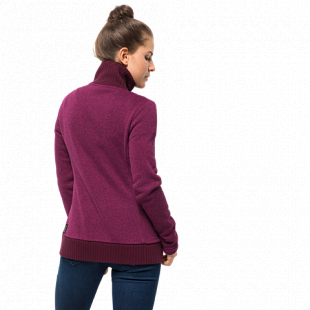 Джемпер женский Jack Wolfskin Scandic Jacket Women amethyst