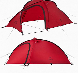Палатка Naturehike Hiby 2+ (20D) NH18K240-P Red