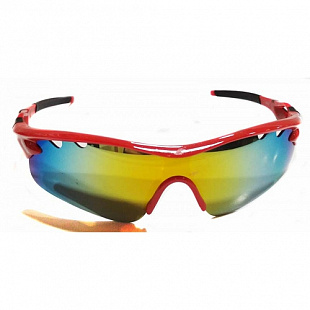 Очки для велосипедистов Zez Sport 9302/2-2 red
