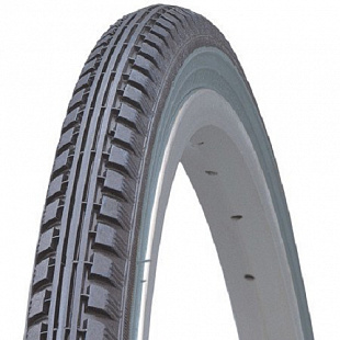 Велопокрышка Kenda 24"х1 3/8 (37-540) K143 для "советских" вело/инвалидных колясок 5-527444 Black