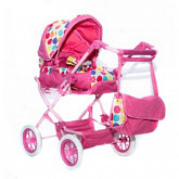 Коляска для кукол RT 753 light pink