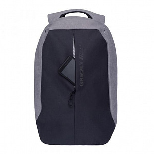 Рюкзак GRIZZLY RQ-920-1 black/grey