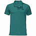 Рубашка поло мужская Jack Wolfskin Travel Polo Men emerald green