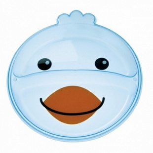 Тарелка Canpol babies Пластиковая 6м+ 74/005 Blue