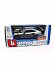 Машинка Bburago 1:43 Porsche 911 GT2 RS (18-30000/18-30388) silver/black
