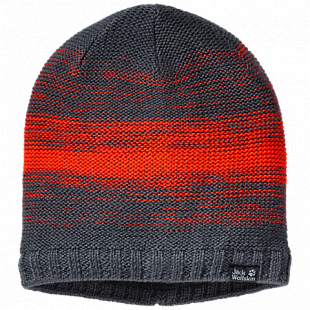 Шапка мужская Jack Wolfskin Colorfloat Knit Cap ebony