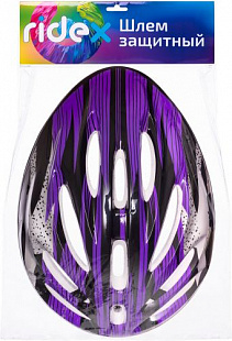 Шлем для роликовых коньков Ridex Cyclone purple/black
