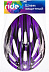 Шлем для роликовых коньков Ridex Cyclone purple/black