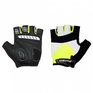 Велоперчатки Jaffson SCG 46-0123 black/white/green