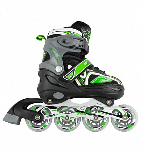 Раздвижные Коньки-ролики Maxcity Volt Ice Green