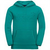 Пуловер детский Jack Wolfskin Modesto Hoody Kids green ocean