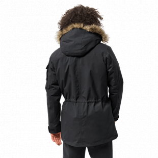 Куртка мужская Jack Wolfskin Glacier Canyon Parka black
