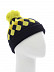 Шапка детская Jack Wolfskin Diamond Knit Cap K black/yellow