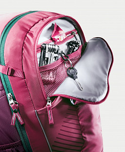 Рюкзак Deuter Trans Alpine 28 SL 3200121-5563 ruby/blackberry (2021)