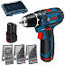 Аккумуляторная дрель-шуруповерт Bosch GSR 12V-15 0615990GD9